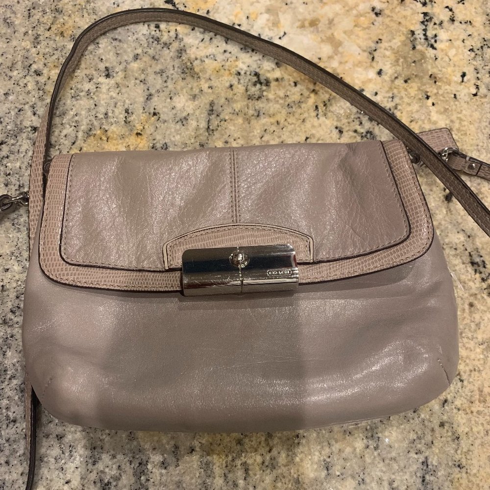 COACH Leather Kristin Crossbody